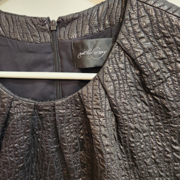 Rachel Comey Glossy Textured Paneled Dress Made in NYC Size Medium - Picture 6 of 12